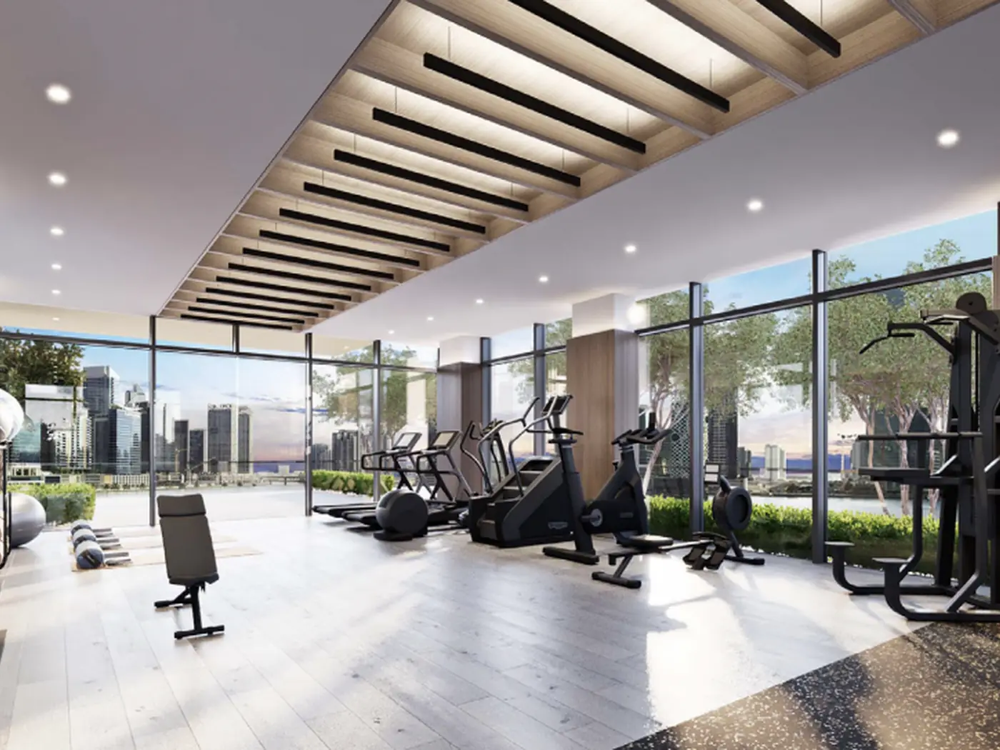 The gyms, The Peninsula